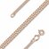 Цепь Diamant online, красное золото, 585 проба