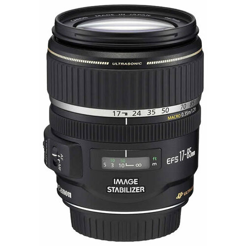 Объектив Canon EF-S 17-85mm f/4-5.6 IS USM, черный