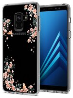 Чехол Spigen Liquid Crystal для Samsung Galaxy A8 (590CS22750) blossom nature