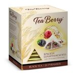 Чай черный TeaBerry Брызги шампанского в пирамидках - изображение