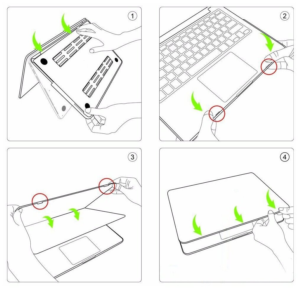 Чехол PALMEXX MacCase для MacBook Pro 14" (2021-2023) A2442 A2799