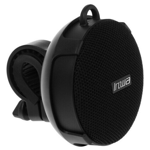 Портативная колонка INWA AS-63 5 Вт 750 мАч водонепроницаемая крепление на руль черная 418000₽