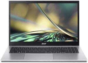 Ноутбук Acer Aspire 3 A315-59-38U6 15.6" 1920x1080 Intel Core i3 - 1215U, 8Gb RAM, 512Gb SSD серебристый, без OC (NX. K6TER.006)