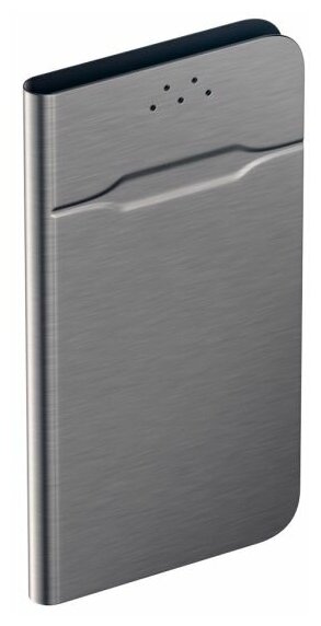 Чехол-книжка универсальный Olmio для смартфона 5.5-6.5" Серый
