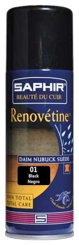 SAPHIR - 01 .   SPECIAL Daim Nubuck, 200. (black)