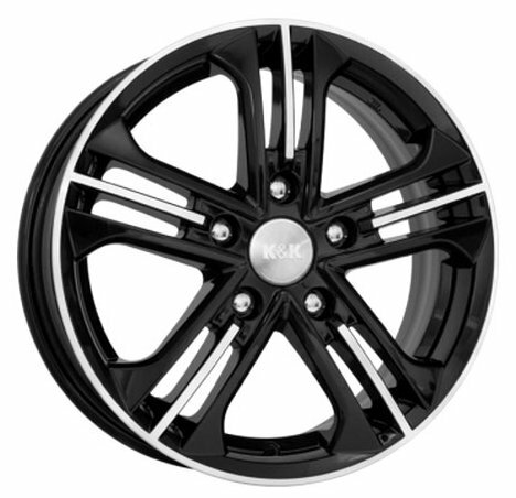 Диск колесный K&K Trinity 6.5x16/5x108 D65.1 ET43 Алмаз черный