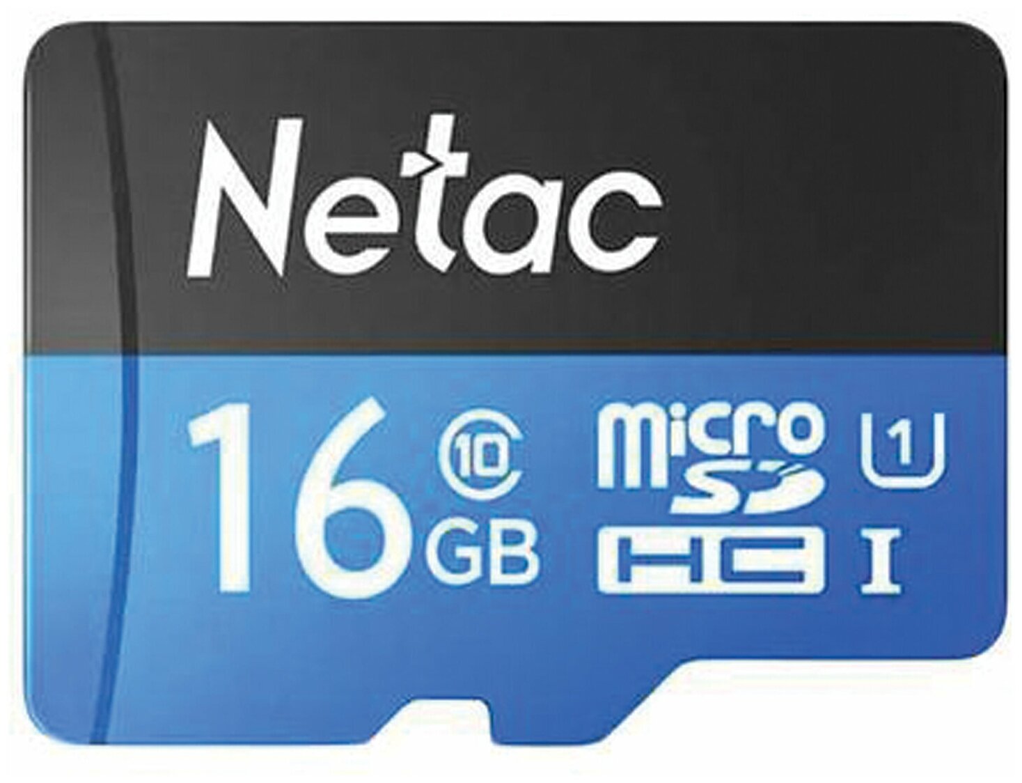 Карта памяти Netac microsdhc 16 гб p500 standard 80 мб/с class 10 адаптер (NT02P500STN-016)