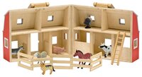 Игровой набор Melissa & Doug Wooden Fold & Go Barn 3700