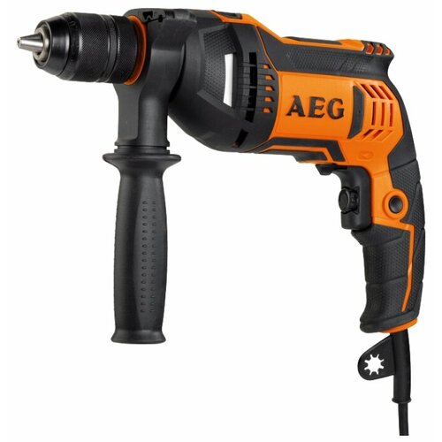 фото Дрель ударная aeg sbe 705 re