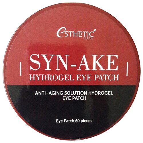 фото Esthetic House Гидрогелевые патчи для кожи вокруг глаз со змеиным ядом Syn-Ake Hydrogel Eye Patch (60 шт.)