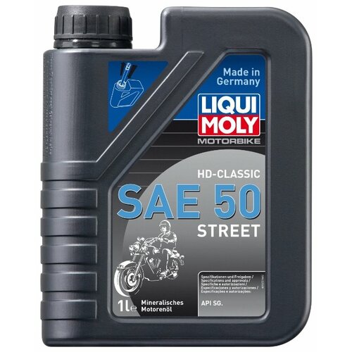 Моторное масло LIQUI MOLY Motorbike HD-Classic SAE 50 Street 1 л
