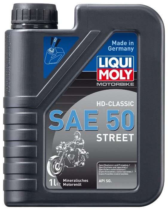 Моторное масло Liqui Moly Motorbike HD-Classic SAE 50 Street 1 л
