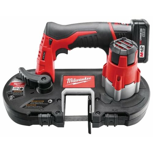 Пила Milwaukee M12 BS-402C 4933441805 (с 2-мя АКБ)