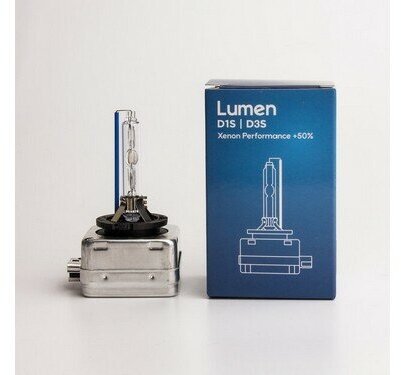 LUMEN Лампа ксеноновая Lumen Xenon Performance +50% D1S 4300 K