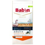 Корм для собак Bab'in (12 кг) Selective Adulte Sensitive Poulet - изображение