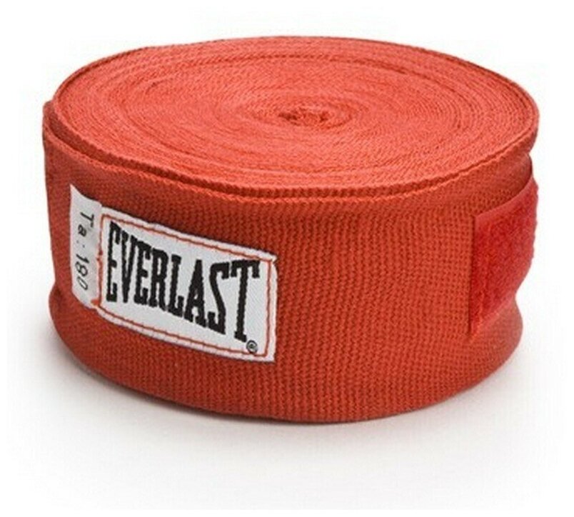 Бинты Everlast HAND WRAPS 4.5 m эластичные красные