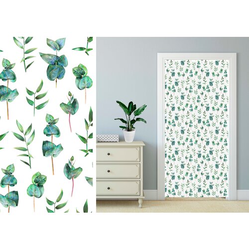 Штора на дверной проём Эвкалипт 92*200 см AzarovaPro