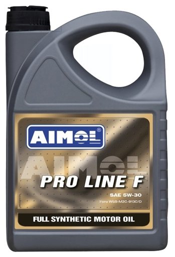 Синтетическое моторное масло Aimol Pro Line F 5W-30, 4 л