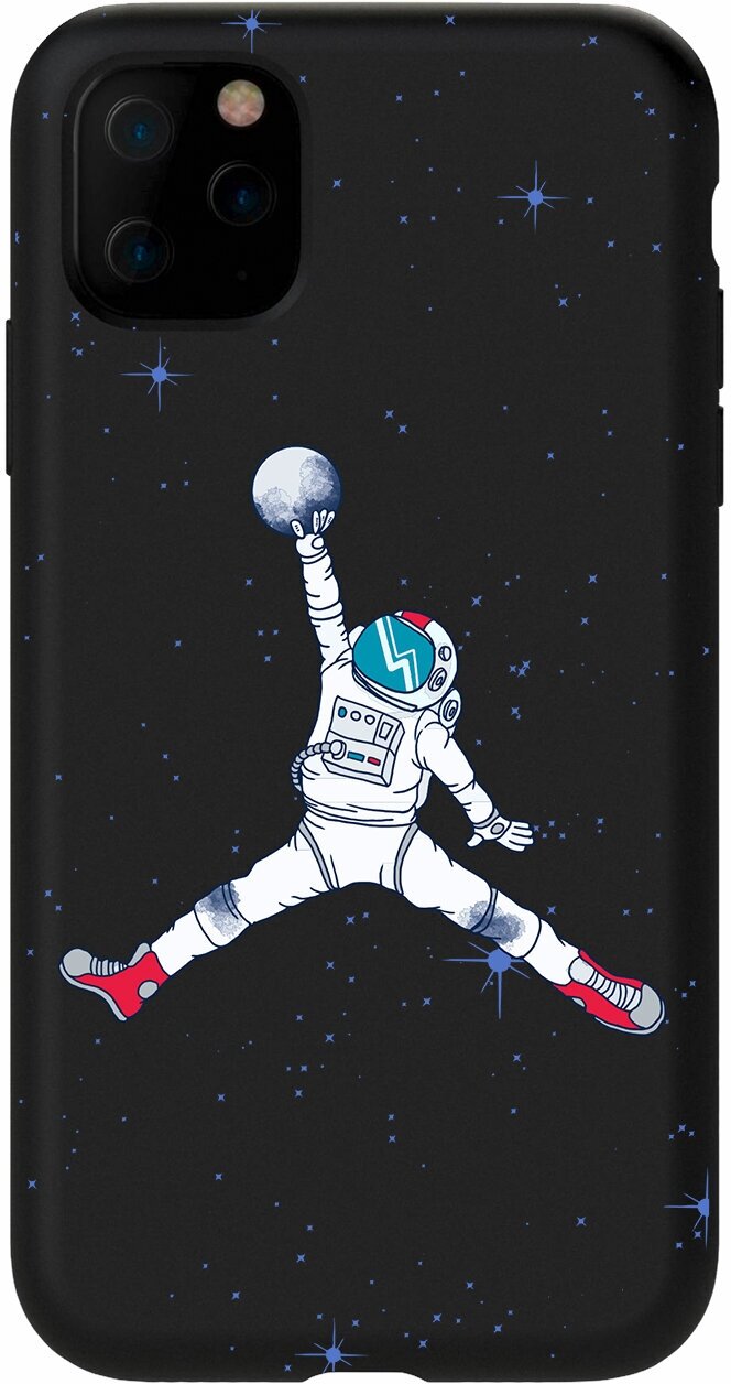 Силиконовый чехол Mcover для Apple iPhone 11 с рисунком Игры в космосе