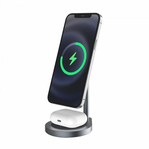 Беспроводное зарядное устройство Wiwu Power Air 2 in 1 Wireless Charger (x25) беспроводное зарядное устройство wiwu power air 3 in 1