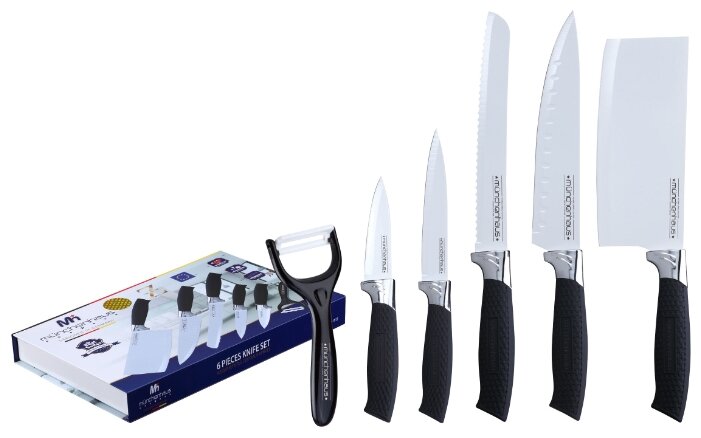 Набор MunchenHaus 5 ножей и овощечистка MH-1115