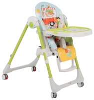 Стульчик-шезлонг Peg-Perego Prima Pappa Follow Me ПВХ gelato