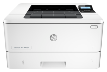 Принтер лазерный HP LaserJet Pro M402n, ч/б, A4, белый