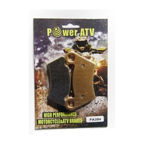 Колодки тормозные задние для Polaris RZR 900 Poweratv FA354