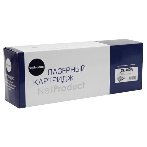 Картридж NetProduct N-CE340A, 13500 стр, черный