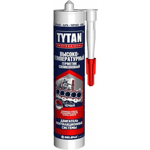Герметик силиконовый Tytan Professional высокотемпературный Черный 280 мл