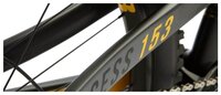 Горный (MTB) велосипед KONA Process 153 CR 27.5 (2018) matt black w/grey/yellow decals M (168-180) (