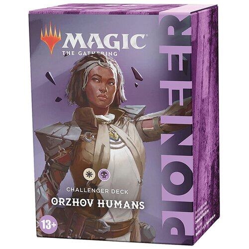 Дополнение для настольной игры MTG: Колода Pioneer Challenger Deck 2022: Orzhov Humans на английском языке