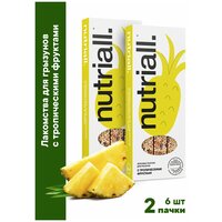 Лакомство Nutriall Зерновые палочки для грызунов с тропическими фруктами 2 упаковки, 6 шт