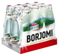 Минеральная вода Borjomi газированная стекло, 0.5 л