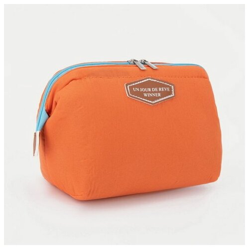 фото Косметичка сима-ленд, оранжевый сима-лэнд