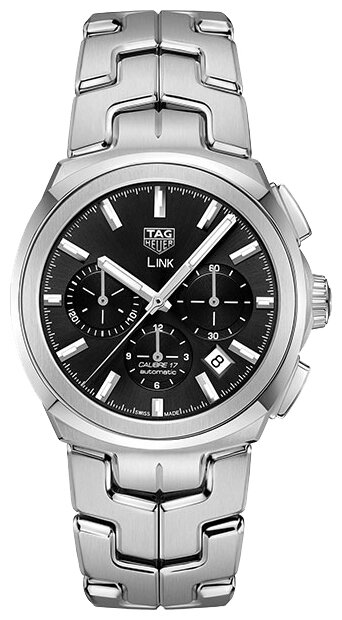 Наручные часы TAG Heuer CBC2110.BA0603, серебряный, черный