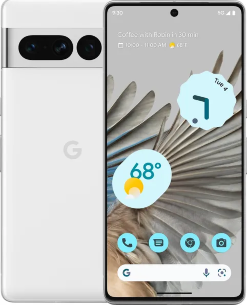 Google Смартфон Google Pixel 7 Pro 12/256GB Global (12 ГБ, 256 ГБ, Белый, Global)