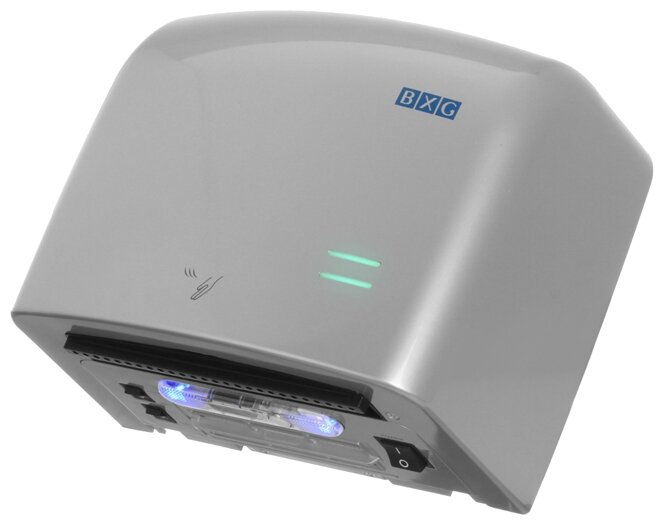 Сушилка для рук BXG-JET-5500C, 1250 Вт, пластик, хром