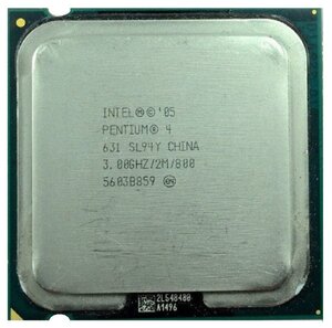Процессор Intel Pentium 4 631 Cedar Mill LGA775,  1 x 3000 МГц, OEM