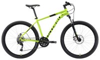 Горный (MTB) велосипед STARK Router 27.4 D (2019) зеленый/черный 20" (требует финальной сборки)