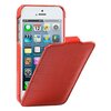 Кожаный чехол Melkco для Apple iPhone 5/5S / iPhone SE - Jacka Type - крокодиловая кожа - красный - изображение