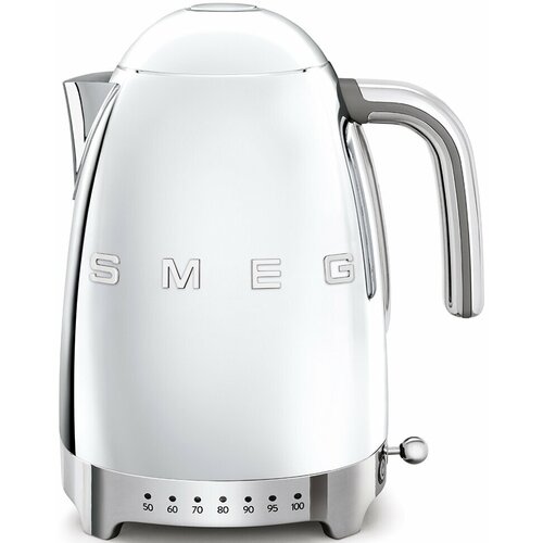 Чайник Smeg KLF04, полированная сталь электрический чайник из нержавеющей стали с регулируемой температурой 1 0 л