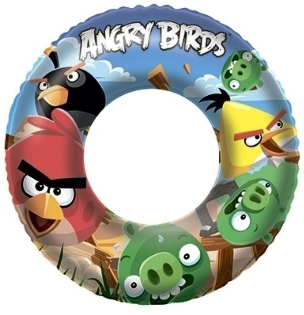 Круг для плавания Bestway Angry Birds 56см 96102