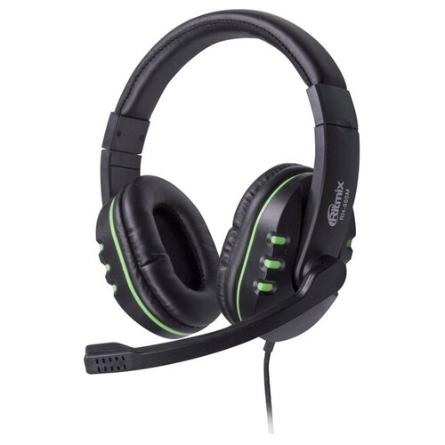 Наушники гарнитура PC Ritmix RH-555M зеленая 69000₽