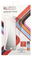 Защитное стекло Liberty Project Tempered Glass с рамкой для Apple iPhone 6/6s Plus черный