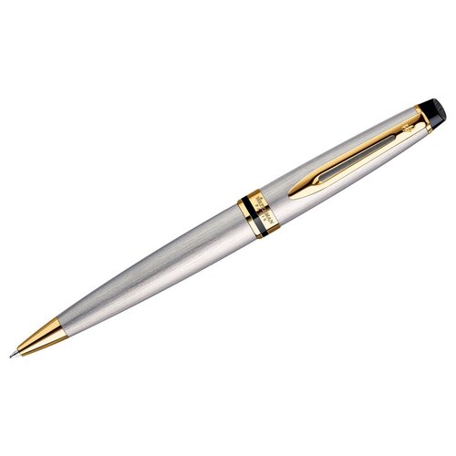 ручка шариковая waterman expert gold rt синяя 1 0 мм подарочная упаковка 2119260 Ручка шариковая Waterman Expert Stainless Steel GT синяя, 1,0мм, подарочная упаковка