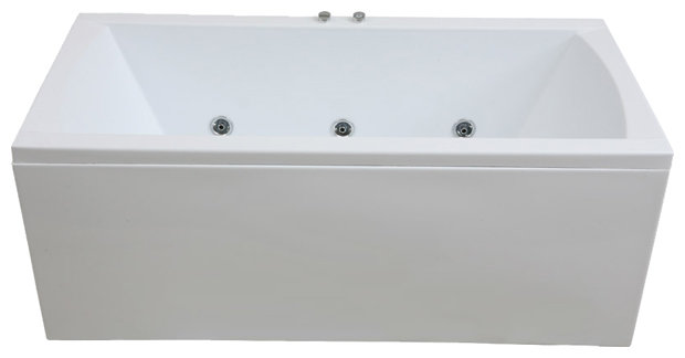 Акриловая ванна BAS Индика 170х80 с каркасом, без гидромассажа (В 00013)