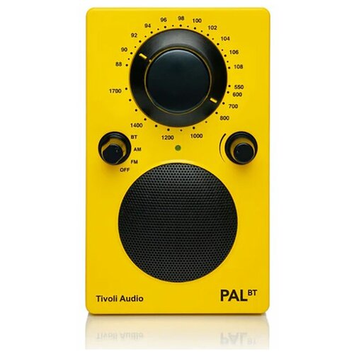 Радиоприемник Tivoli PAL BT желтый портативный радиоприемник tivoli audio pal bt blue