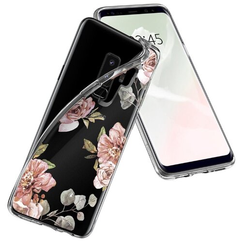 фото Чехол Spigen Liquid Crystal для Samsung Galaxy S9+ (593CS22916) blossom flower