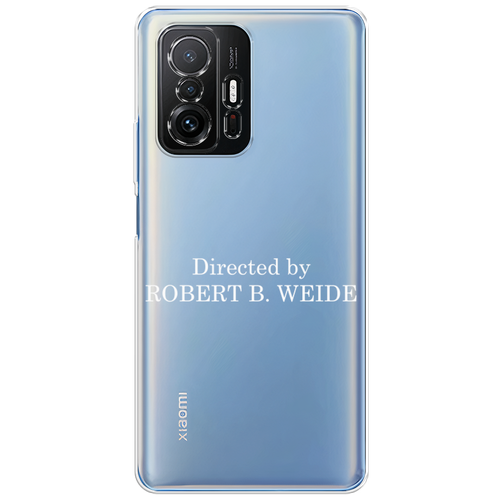 Силиконовый чехол на Xiaomi Mi 11T Pro / Сяоми Ми 11T Про Robert B Weide, прозрачный силиконовый чехол на xiaomi mi 11t pro сяоми ми 11t про розовые цветочные уголки прозрачный